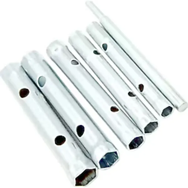 Depolife T Kollu Buji Boru Anahtar Seti Kovan Tipi Borulu Lokma Takımı 8-17Mm Kollu Set 6 Parçalı