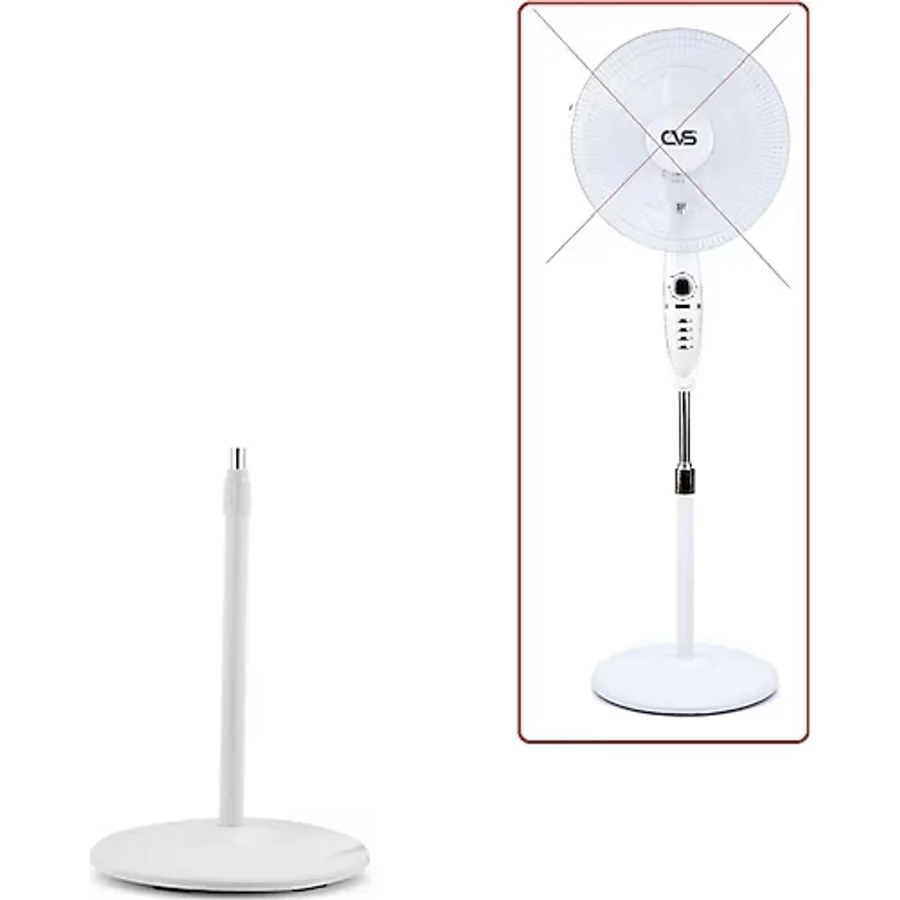 Depolife Vantilatör Ayağı Teleskopik Borulu Simit Ayak Fan Pervane Ayağı 38X70CM Üniversal Tüm Markalar