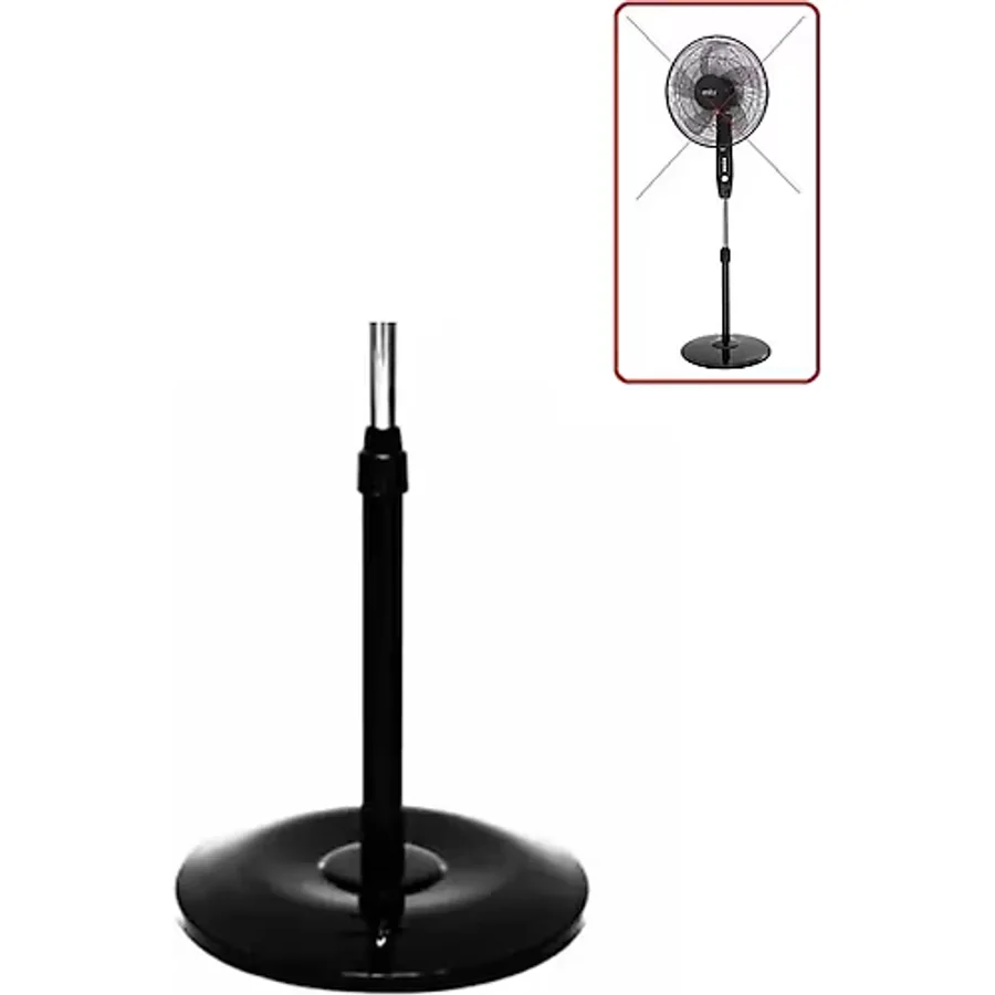 Depolife Vantilatör Ayağı Teleskopik Borulu Simit Ayak Fan Pervane Ayak 38cm Çap 70cm Uzunluk