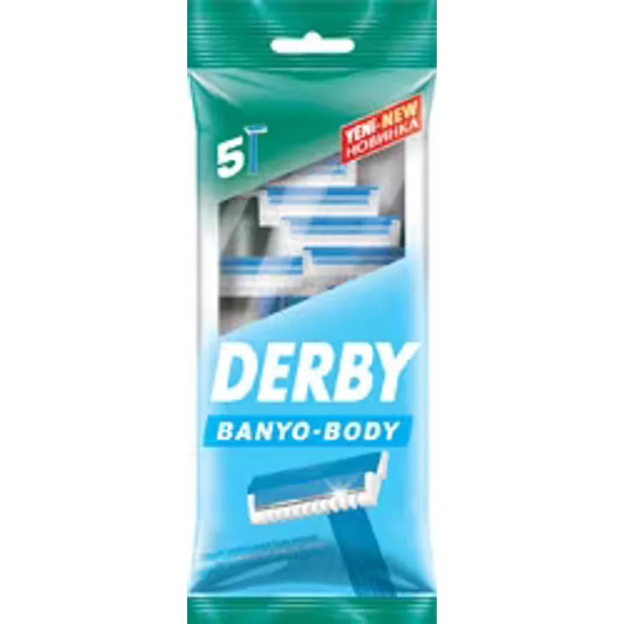 Derby Banyo Kullan At 5'li Tıraş Bıçağı