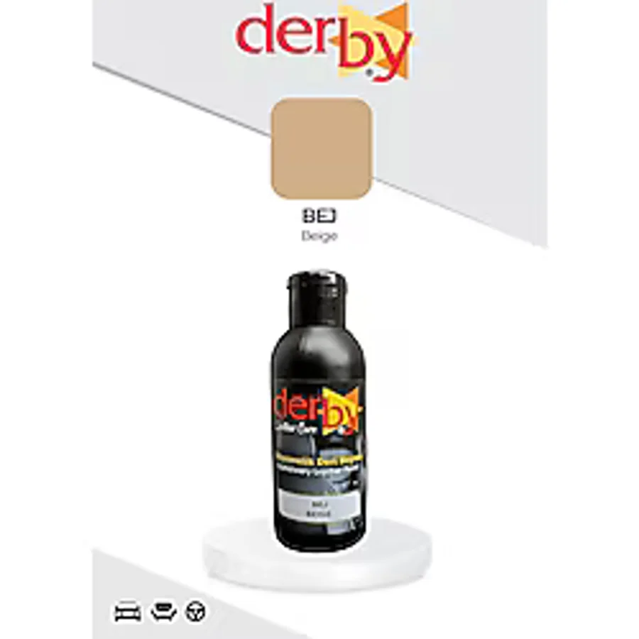 Derby Deri Döşeme ve Direksiyon Boyası - Derby Oto Boyası, Deri Koltuk Boyası - Bej