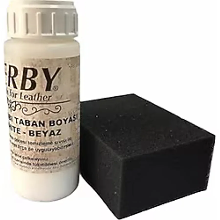 Derby Spor Ayakkabı Taban Boyası SP-TB 100ml + Siyah Sünger 1 Adet