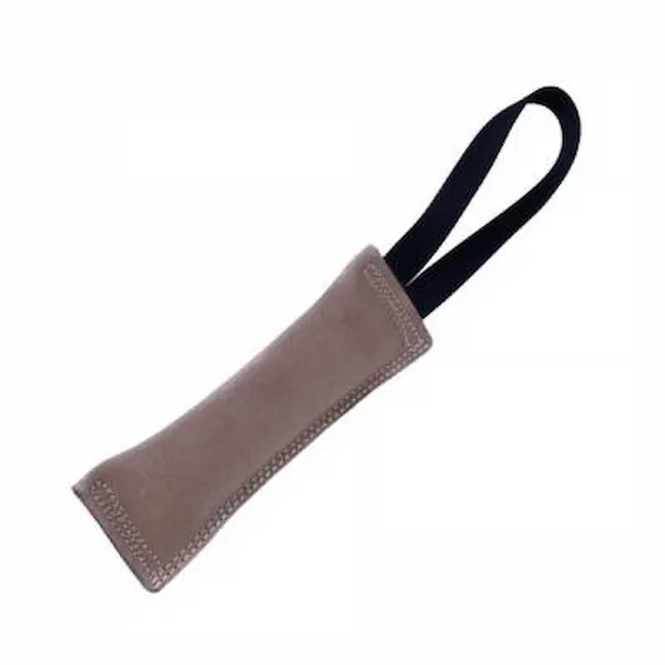 Deri Eğitim Köpek Isırma Yastığı Bej 5X20 Cm