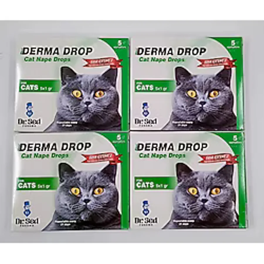 Derma Kedi Dış Parazit Damla 4 Kutu