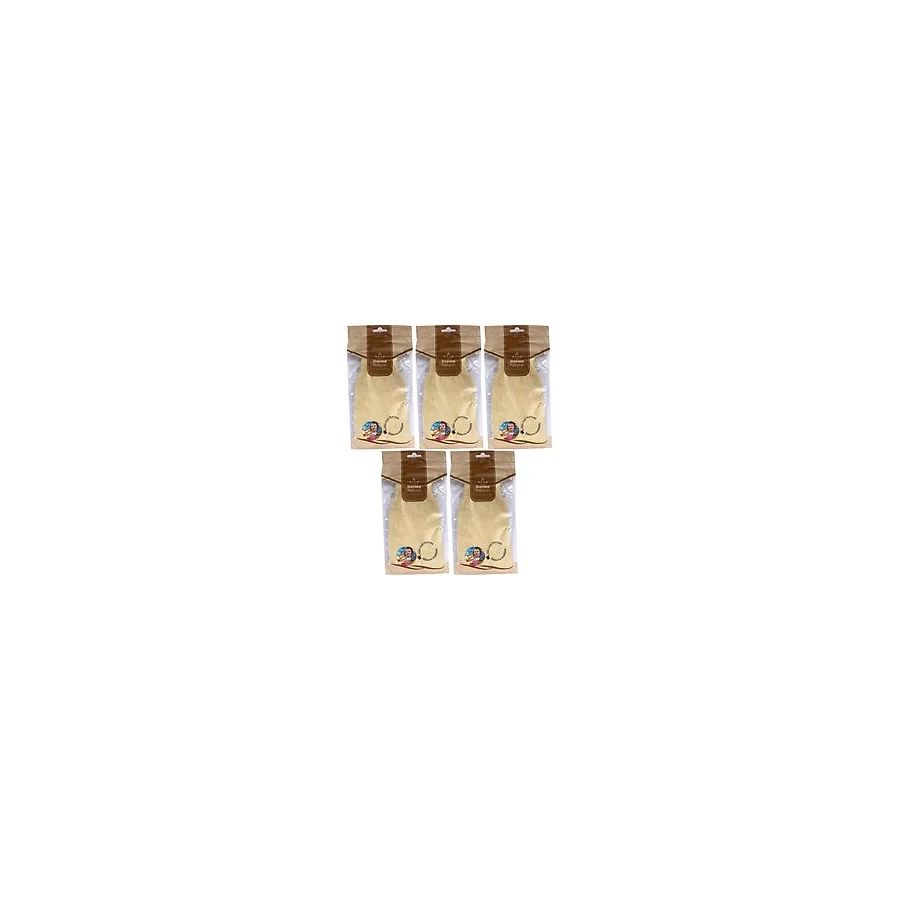 Derma Naturel Bebek Banyo Eldiveni Hassas Ciltlere Özel (15x24CM) MS-01 (5 Li Set)