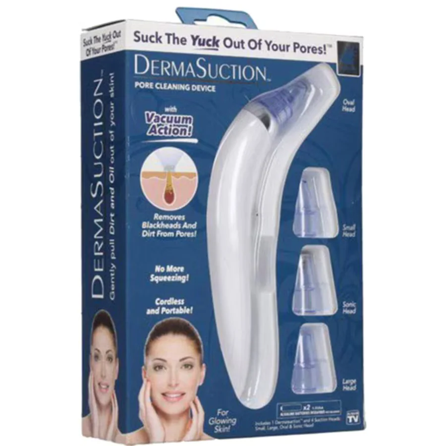 Derma Suction 40 Kpa Vakumlu Siyah Nokta ve Yüz Temizleme Cihazı