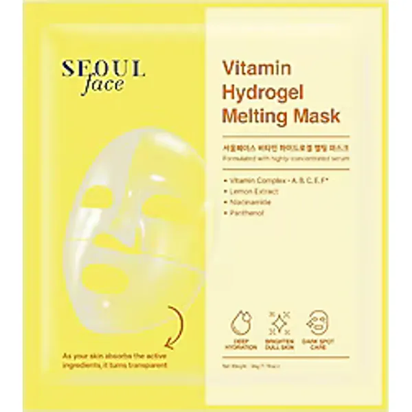 Dermal Korea Seoul Face Vitamin Hidrojel 34 gr Eriyen Maske