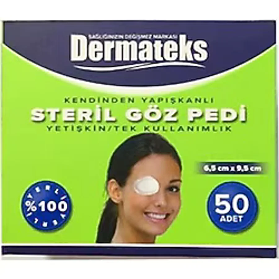 Dermateks Steril Göz Pedi Yetişkin 50'li