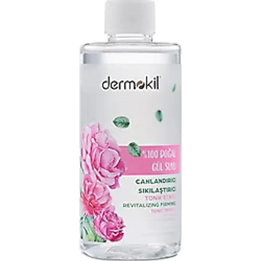 Dermokil %100 Doğal Gül Suyu Canlandırıcı ve Sıkılaştırıcı 200 ml Tonik