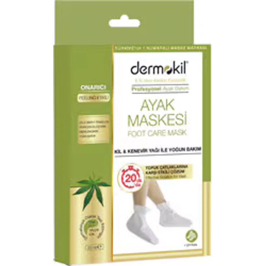 Dermokil C Vitaminli Peeling Etkili Soyulabilen 30 ml Ayak Maskesi