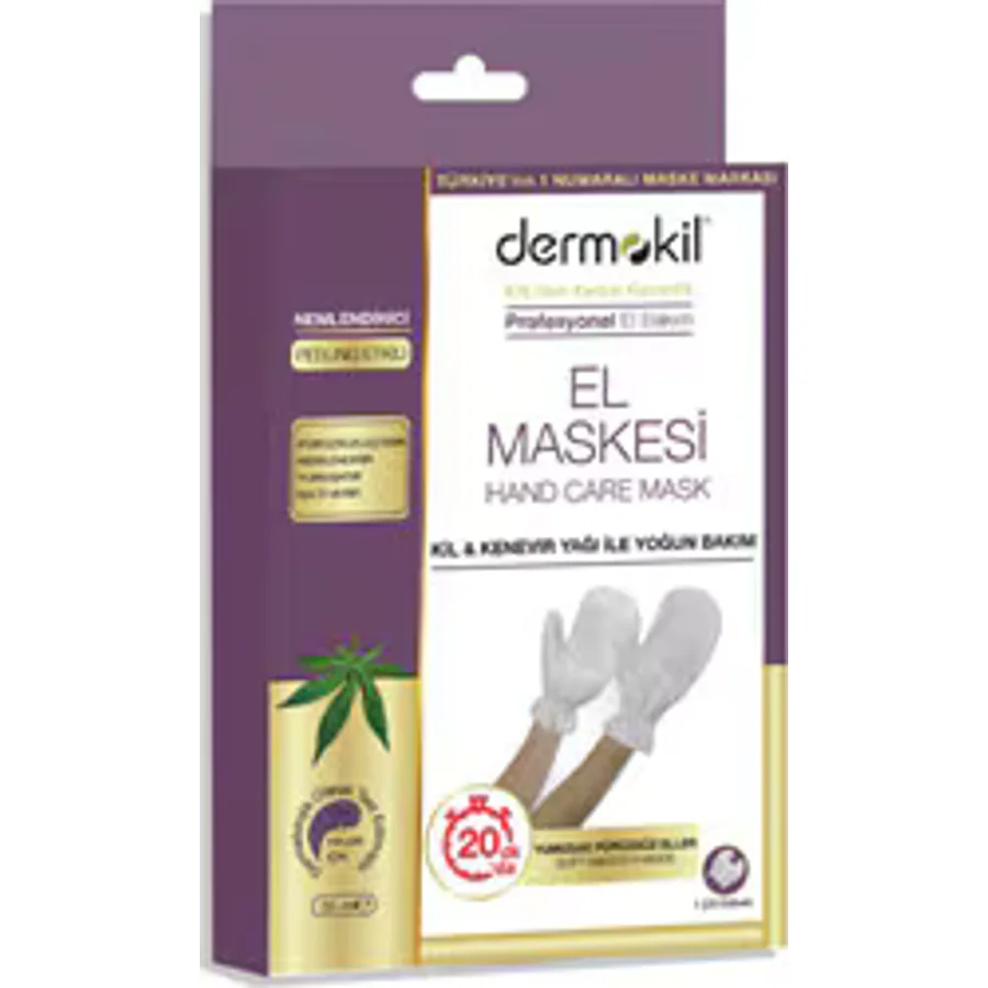 Dermokil Kil & Kenevir Yağlı Yoğun Bakım El Maskesi 35 ml