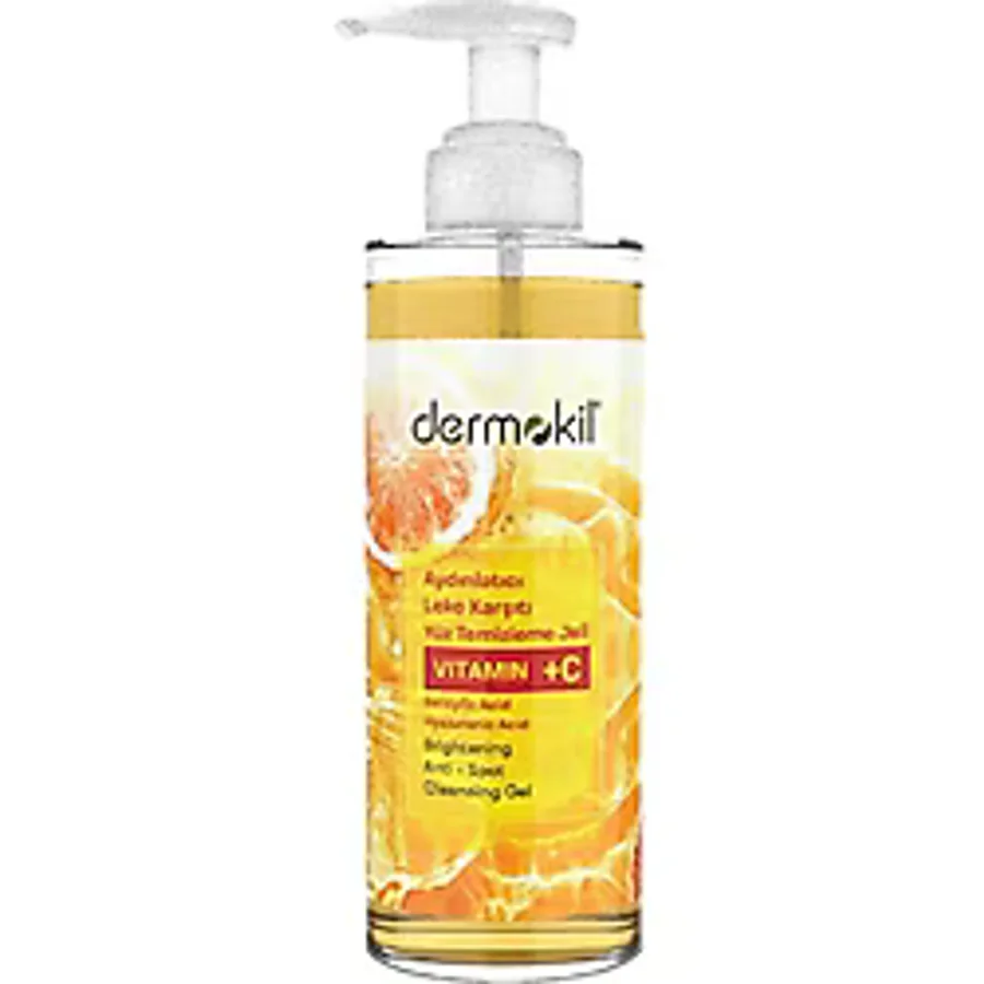 Dermokil Vitamin C Leke Karşıtı Yüz Temizleme Jeli 300 ml