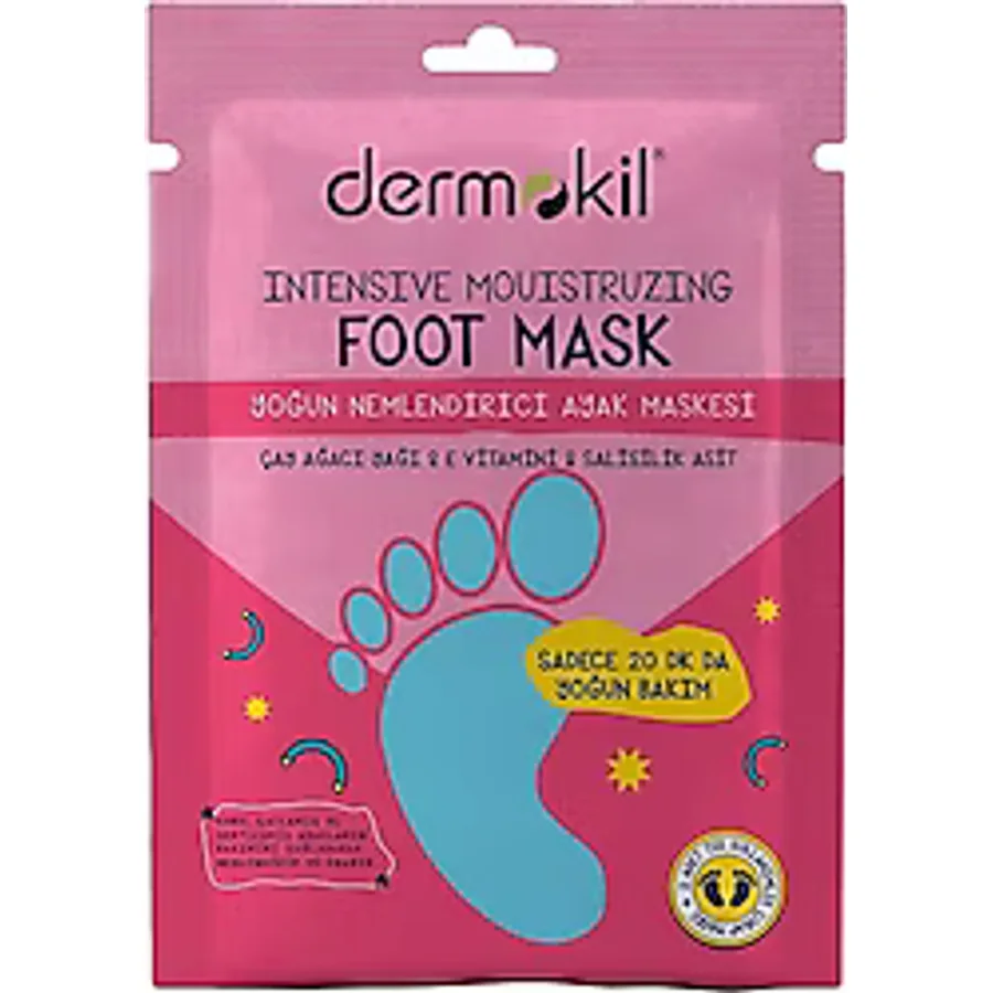 Dermokil Yoğun Nemlendirici Ayak Maskesi 30 ml