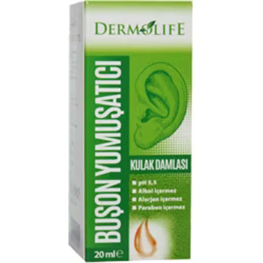 Dermolife Buşon Yumuşatıcı 20 ml Kulak Damlası