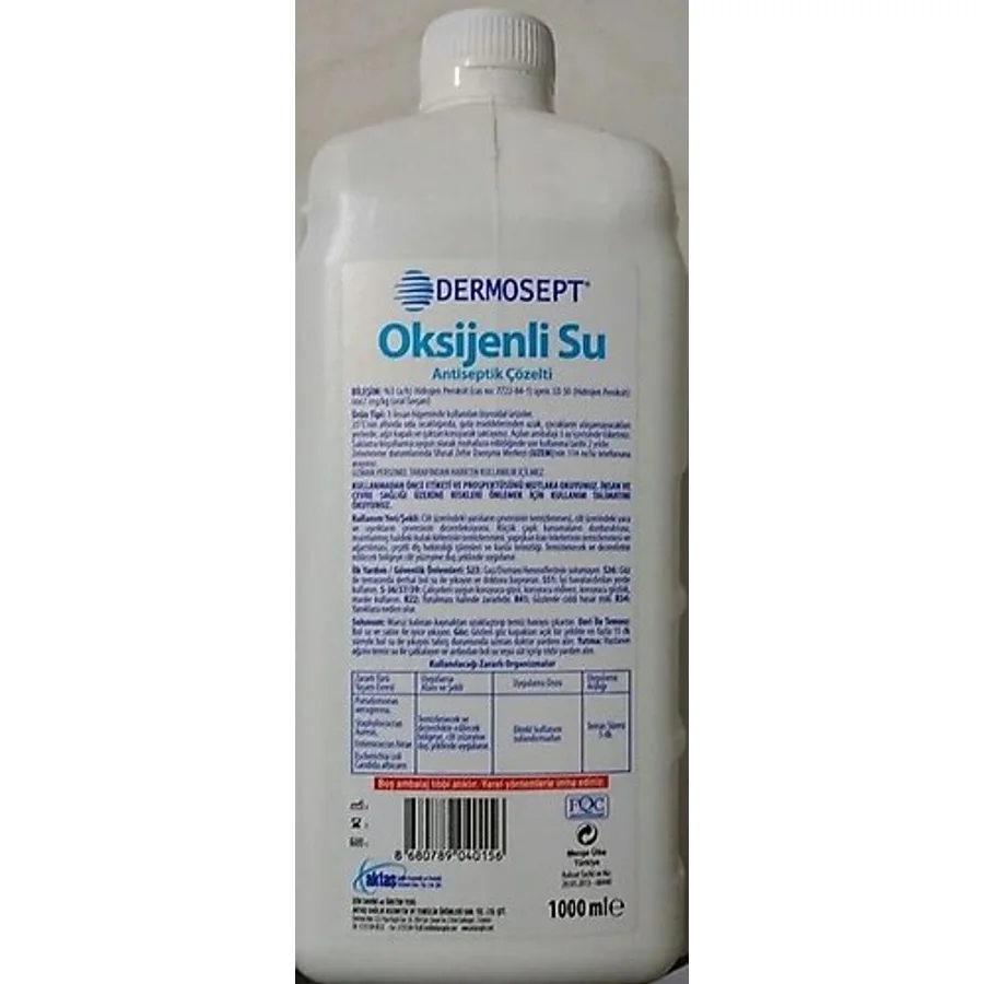 DERMOSEPT OKSİJENLİ SU (1000 ML)
