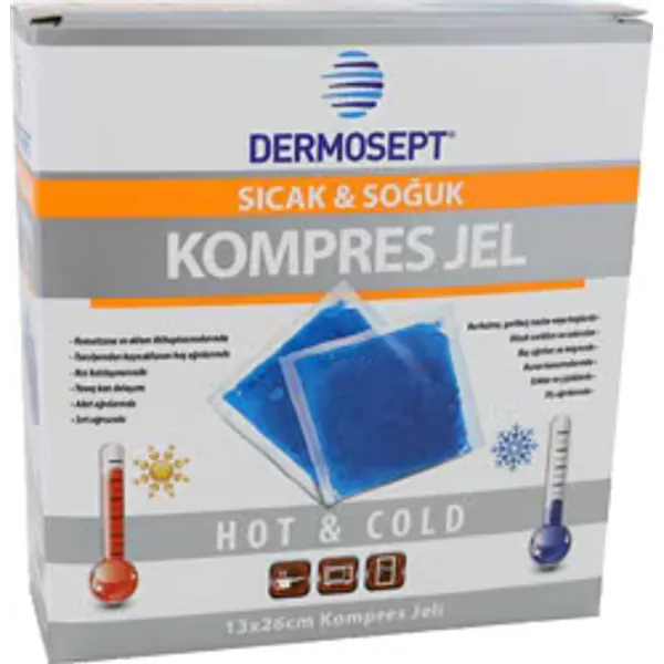 Dermosept Sıcak Soğuk Kompres Jel 13x26 cm
