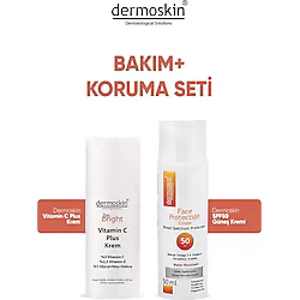 Dermoskin C Vitamini Bakım+Güneş Koruma Seti