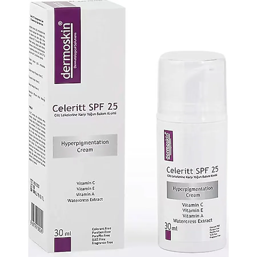 Dermoskin Celeritt Spf 25 30 ml Leke Kremi