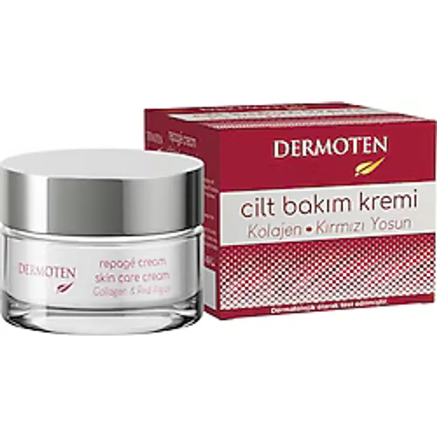 Dermoten Repage Kolajen & Kırmızı Yosun 50 ml Cilt Bakım Kremi