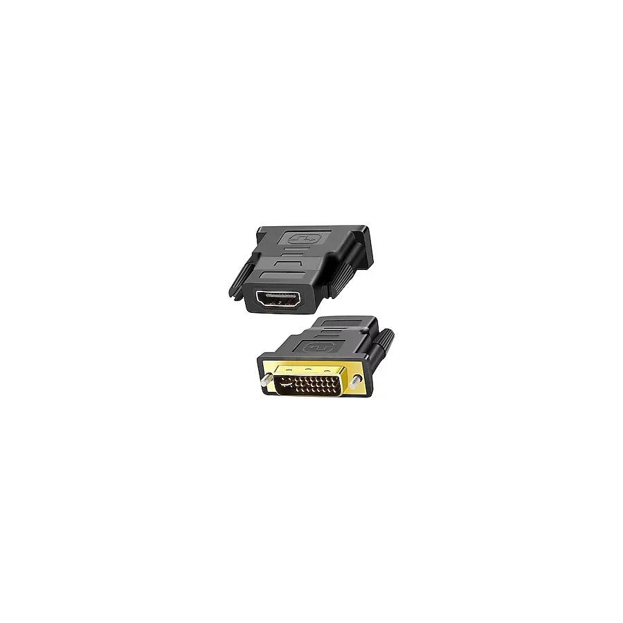 Derwell HDMI To DVI 24+5 DVI To HDMI Kablo Altın Uçlu Hdmı-Dvı Kablosu Erkek Tv Hd PC Projektör Bilgisayar Monitör /ps3/ps4/ps5 Uyumlu Dönüştürücü Çevirici