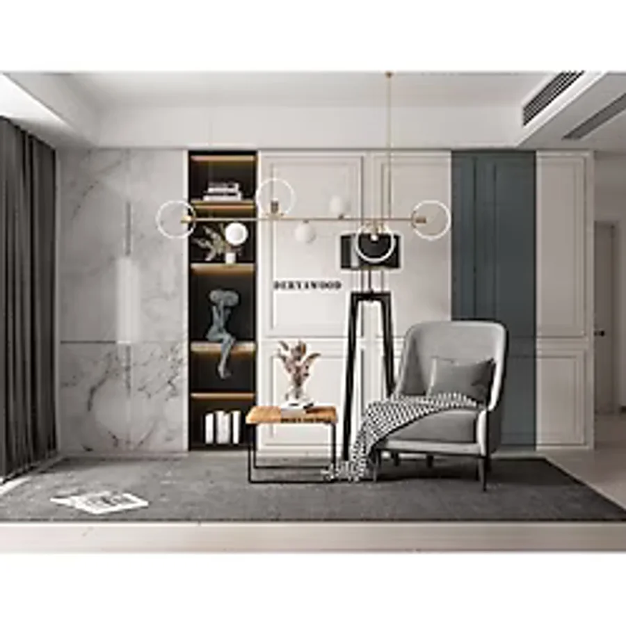 Deryawood Masif Ahşap Cedrus Ofis Sehpa 60x60 cm - Açık Ceviz - 60x60x45
