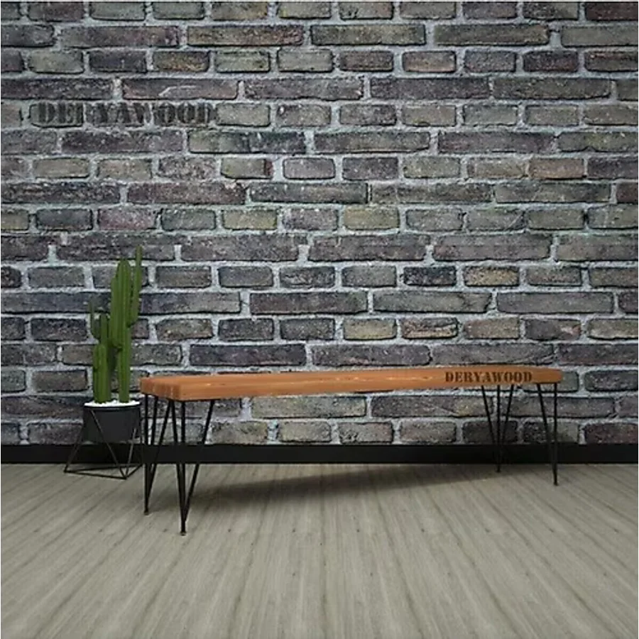 Deryawood Masif Ahşap Rhea Bank 37x80x45CM