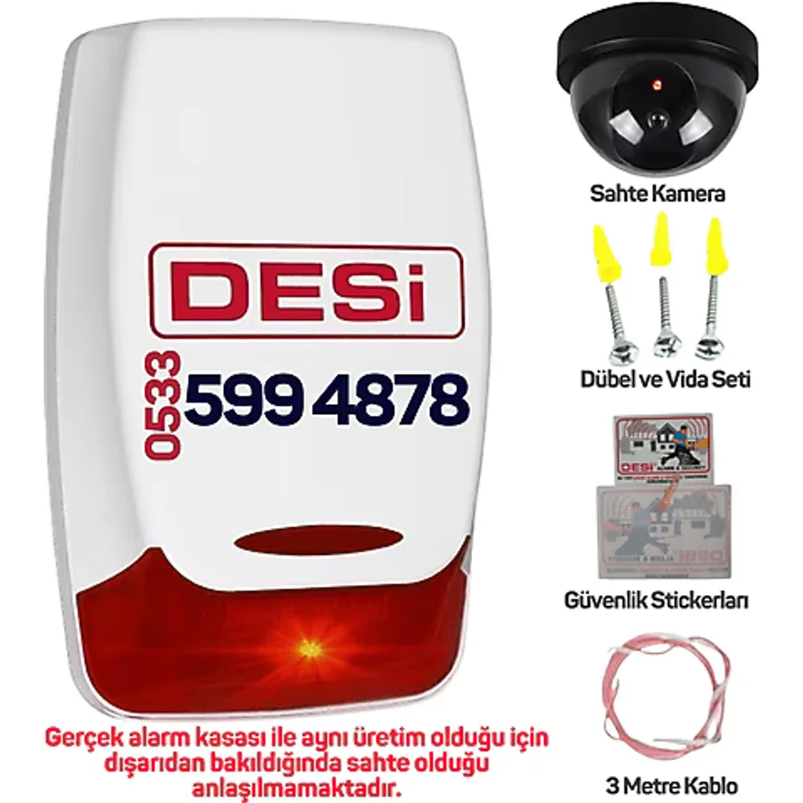 Desi Dummy Sahte Siren