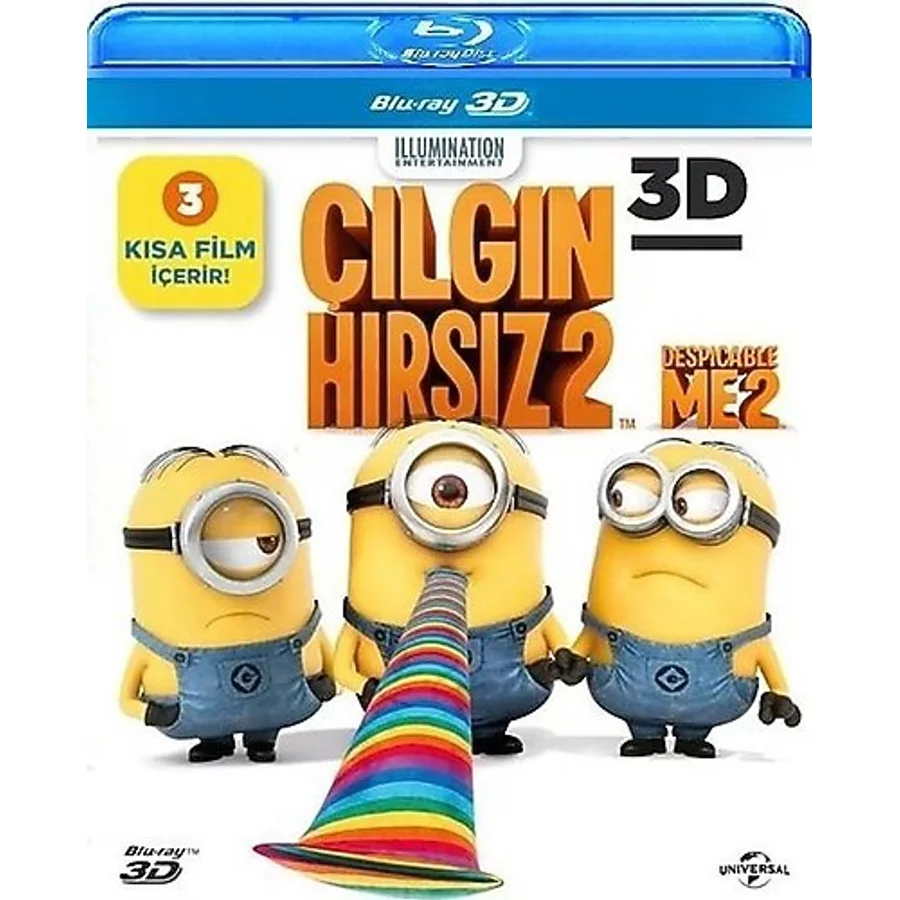Despicable Me 2 - Çılgın H ırsız 2 3D Blu-Ray
