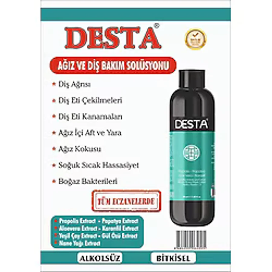 Desta 350 ml Ağız ve Diş Bakım Solüsyonu
