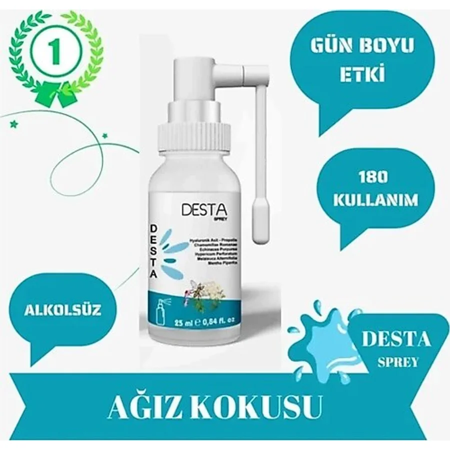 DESTA AĞIZ KOKUSU ÖNLEYİCİ SPREY