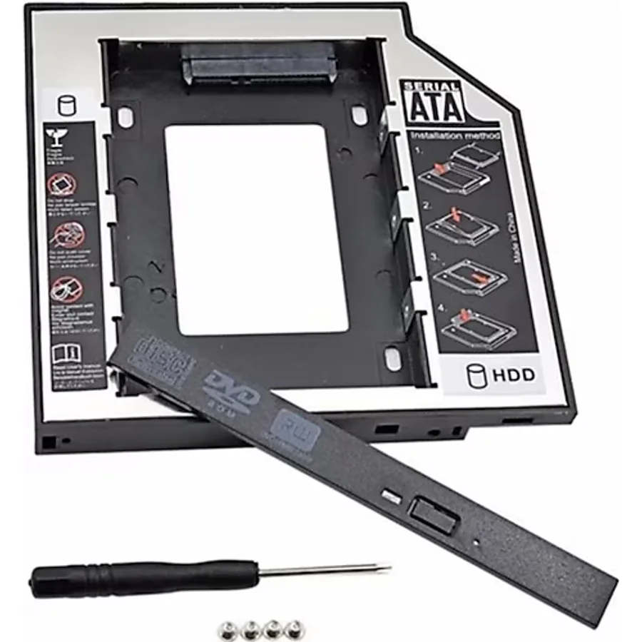destres 9.5 Mm Slim Laptop Ikinci Hdd Kızak Yuvası