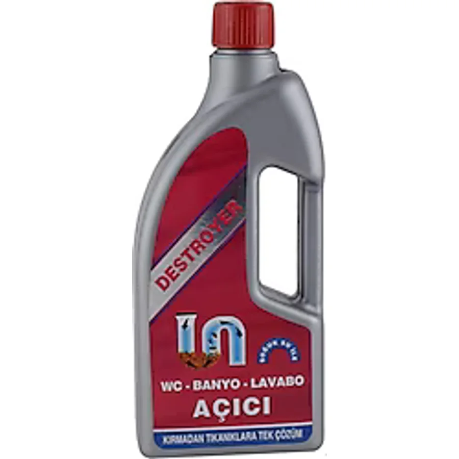Destroyer 500 ml Sıvı Lavabo Ve Wc Açıcı