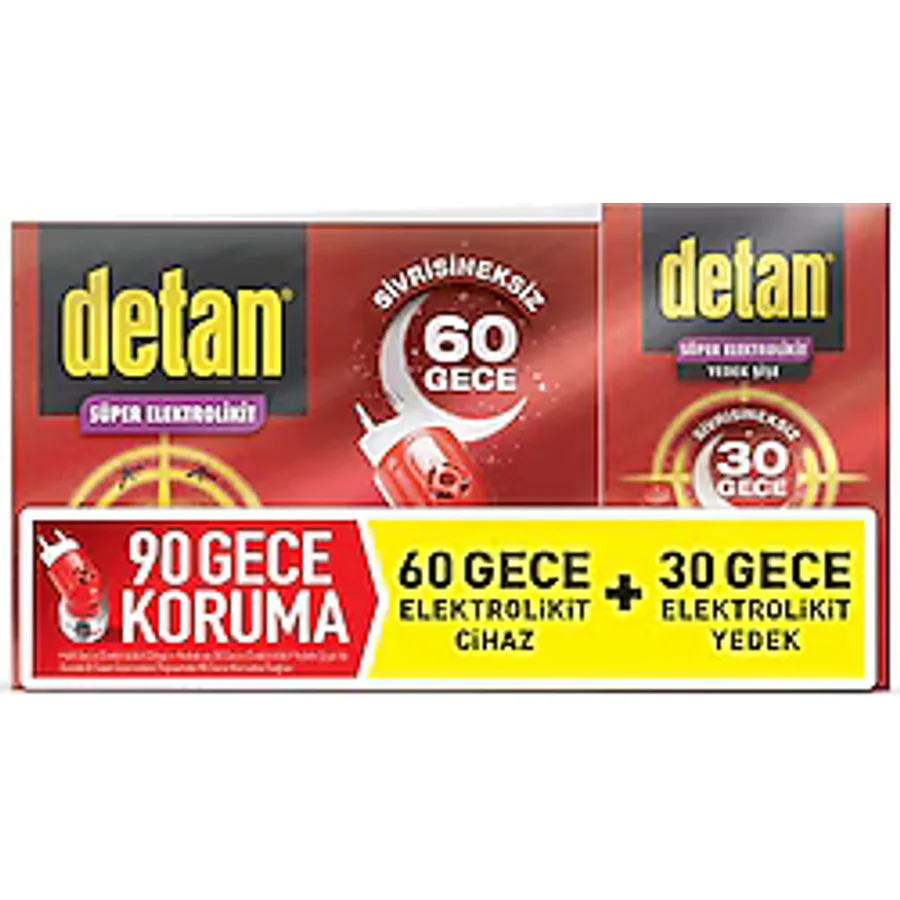 Detan Likit + Yedek 90 Gece Koruma