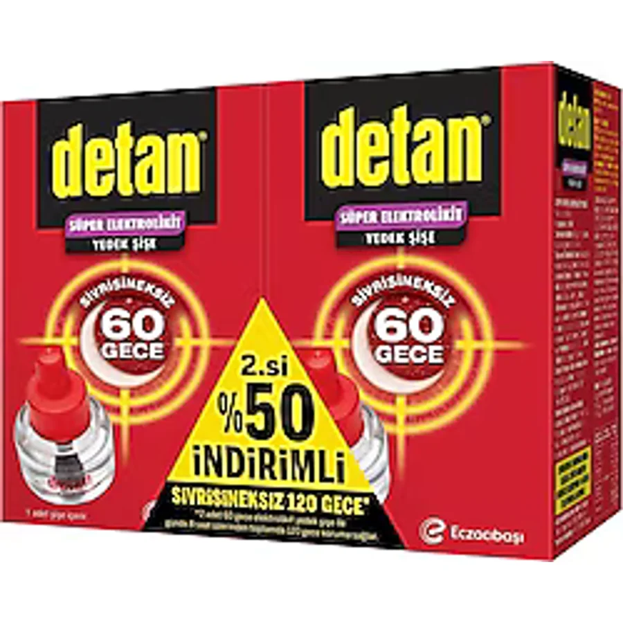 Detan Süper Elektrolikit Yedek 120 Gece