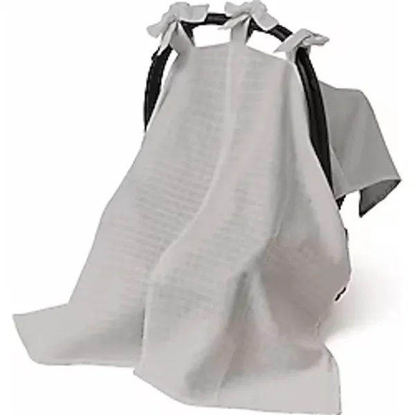 Deux Lapins Müslin Cotton Grey Puset Örtüsü