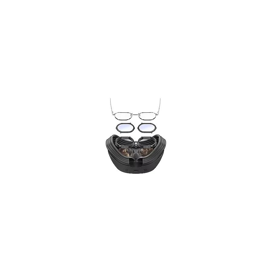 DEVASO Glasses Spacer Protector for PS VR2, Blue Light Blocking Glasses Compatible with Playstation VR2, Anti-Scratch Ring Adapter Prevent Eyeglass Glasses from Scratching (1 Pair)