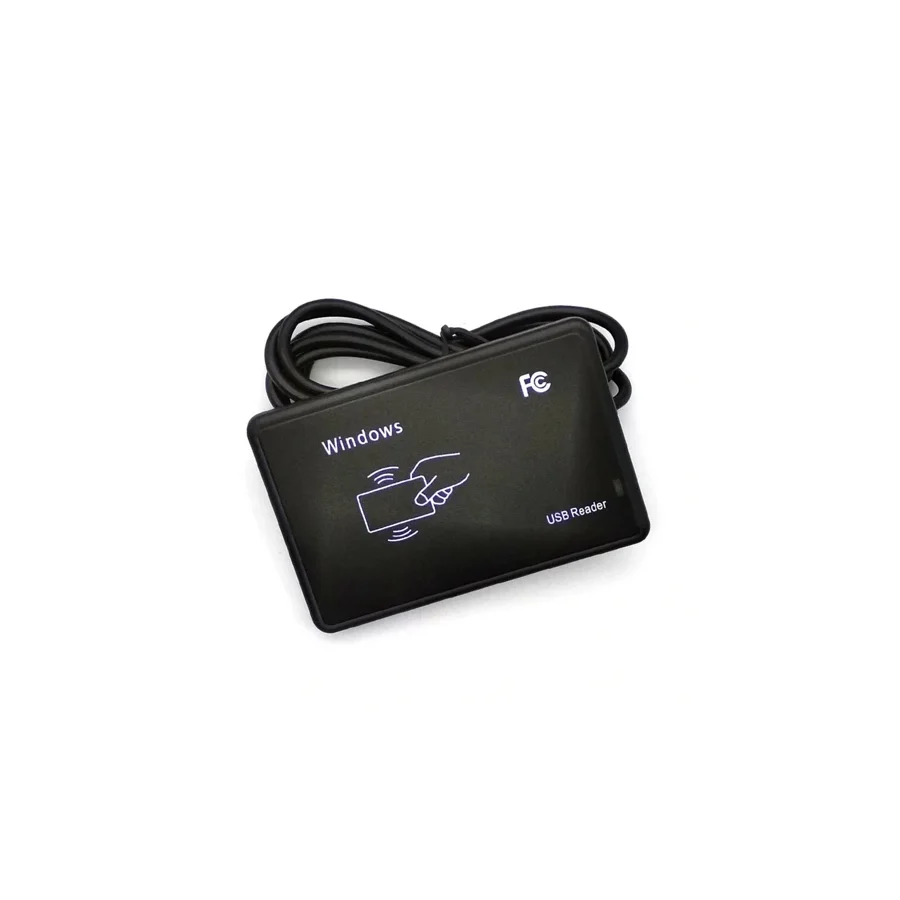 Devremarkt Çift Frekans 13.56Mhz Ve 125Khz Usb Rfid Okuyucu Dual Rfıd Manyetik Kart Anahtarlık Etiket Okuyucu