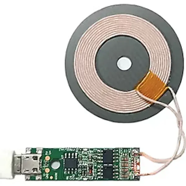 Devremarkt Kablosuz Şarj Modülü 5W 1A Mobil Akıllı Telefon Oyuncak Pil Şarj Transmiter Micro Usb Samsung Apple