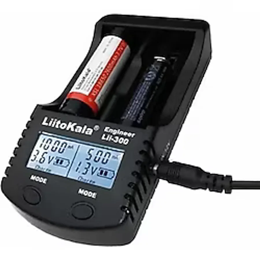 Devremarkt Liitokola Lii-300 Pil Şarj Deşarj Kapasite Test Cihazı Powerbank Li-İon Nimh 3.7V 18650 1.2V Aa Aaa