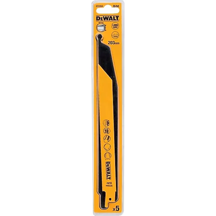 Dewalt DT2354 Tilki Kuyruğu Testere Bıçağı 203 mm (5 Parça)