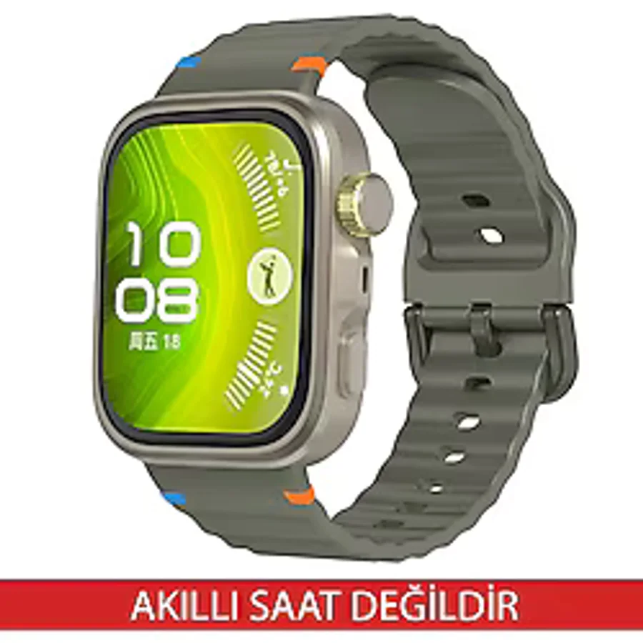 Dexmon Huawei Watch Fit 3 / Fit 4 / Fit 4 Pro / Fit 5 / Fit 5 Pro Uyumlu Spor Silikon Kordon