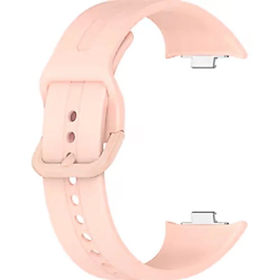 Dexmon Xiaomi Redmi Watch 4 5 6 / Xiaomi Smart Band 9 Pro 8 Pro Uyumlu Tokalı Çizgi Desenli Silikon Kordon