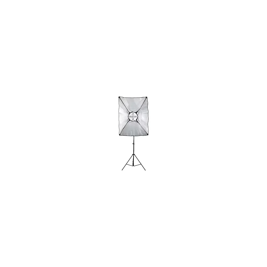 Deyatech Softbox 50X70 Paraflaş 5 Duylu Sürekli Işık 200Cm Ayak Tekli Set