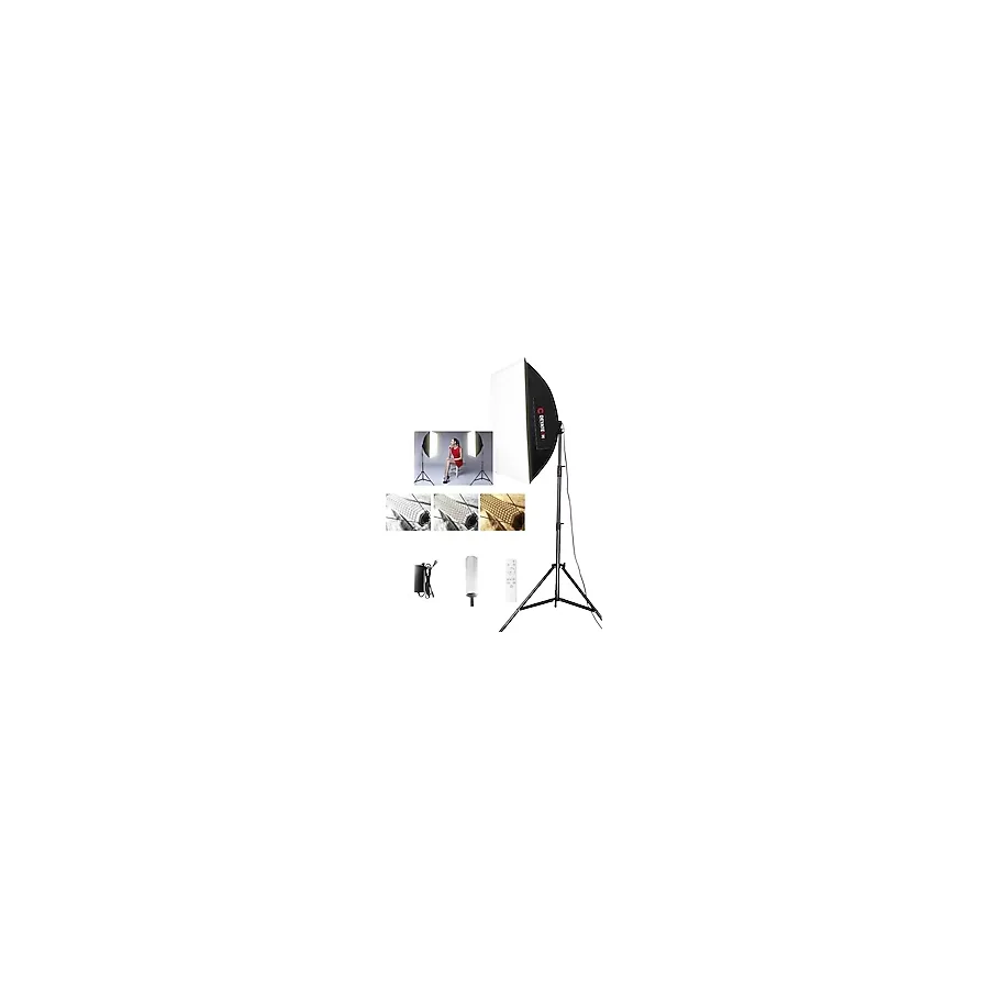 Deyatech Softbox 60X90CM 120W 3000-5500K LED Video ve Fotoğraf Çekim Işıgı