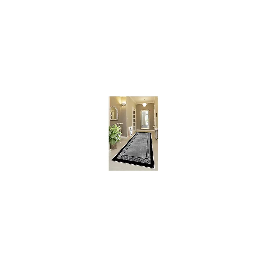 df home Kesme Yolluk Koridor Hol Antre Giriş Halısı Dijital Baskı Yıkanabilir Kaymaz Taban 3516