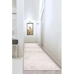 df home Kesme Yolluk Koridor Hol Antre Giriş Halısı Dijital Baskı Yıkanabilir Kaymaz Taban 8076