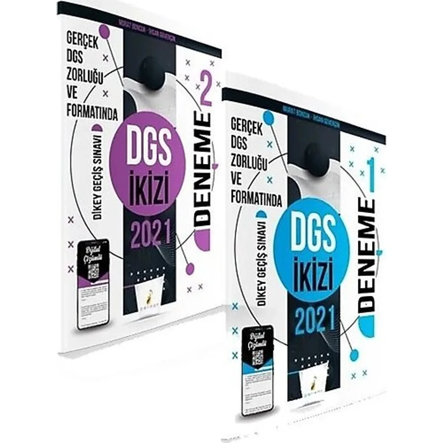 DGS İkizi 2 Özgün Deneme Sınavı Dijital Çözümlü
