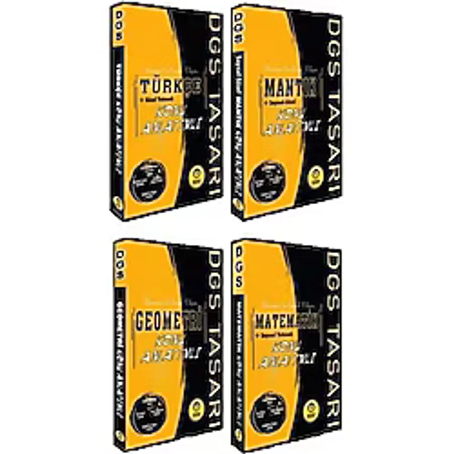 DGS Konu Anlatımı 4 Kitap Set