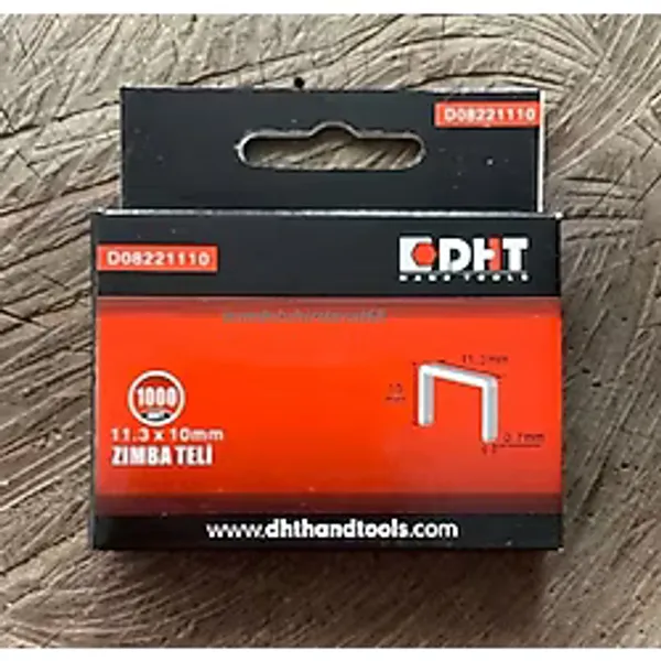 Dht Zımba Teli Boy 10 MM Mekanik Zımba Tabanca Teli Yüksek Kalite En 11.3 MM