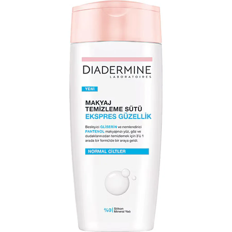 Diadermine Ekspres 3 'ü 1 Arada 200 ml Temizleme Sütü
